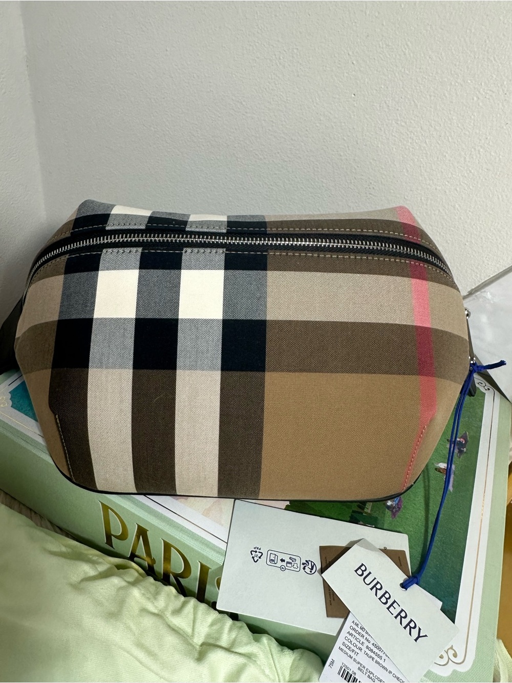 Authentic Burberry belt/chest bag